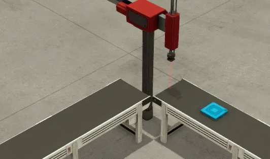 Two Axis Pick & Place rotating around the Z axis